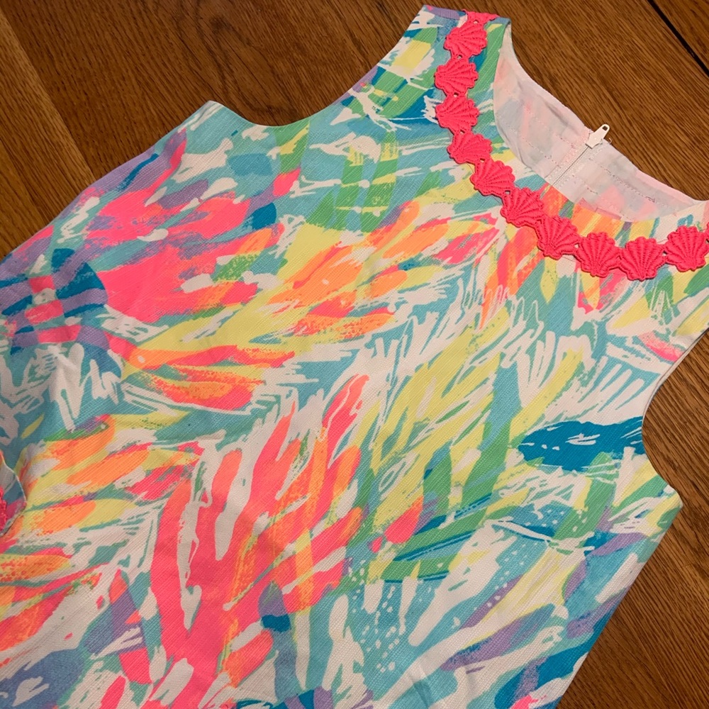 Lilly Pulitzer sparkling sands shift dress